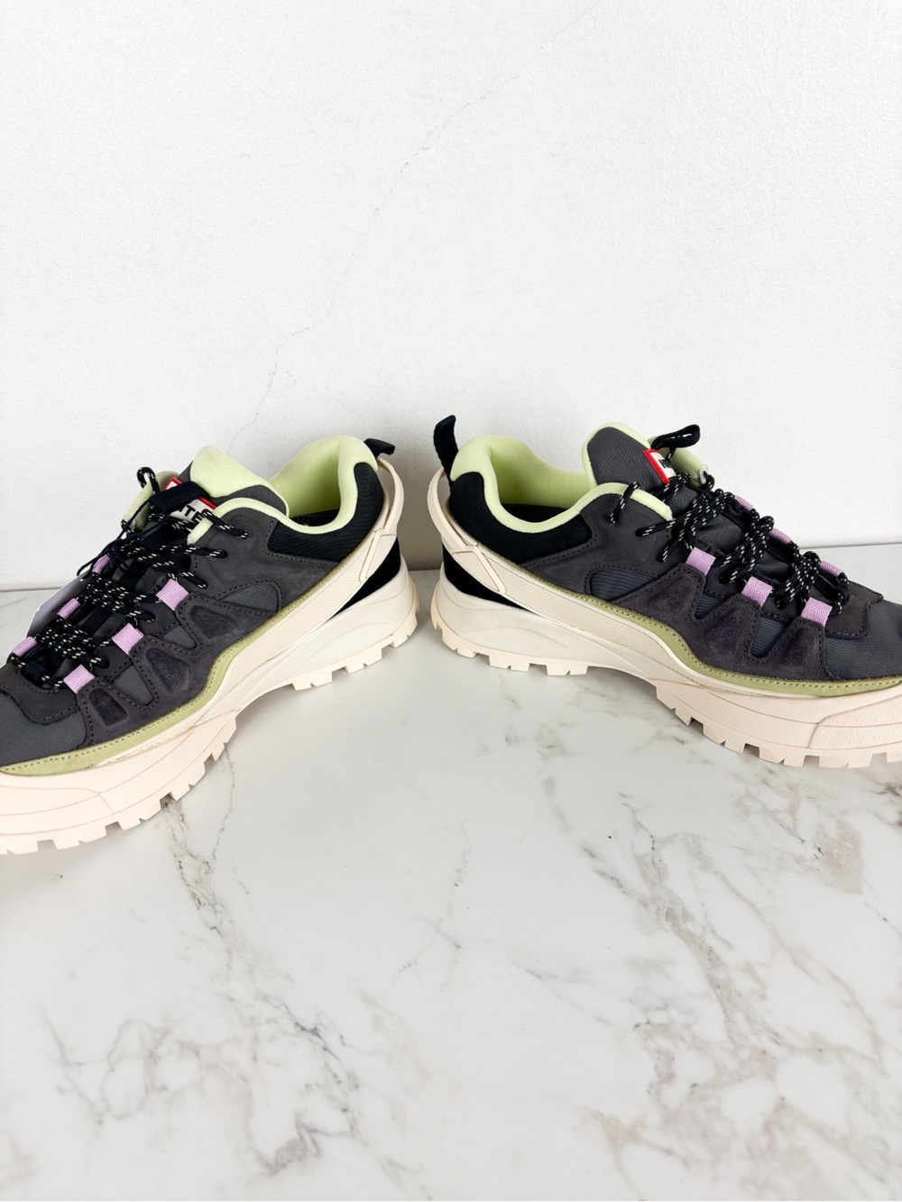 NWT Hunter Nicia Lace-up Casual Waterproof Sneakers Sz 9 - Picture 10 of 13